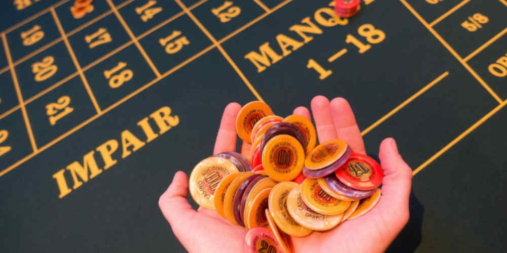 roulette table layout representing differences between European and French Roulette