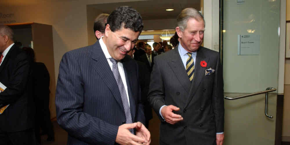 Prince of Wales betting demonstrated on image