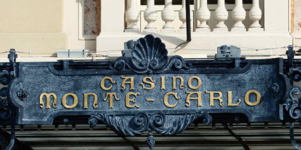 Monte Carlo Casino Sign
