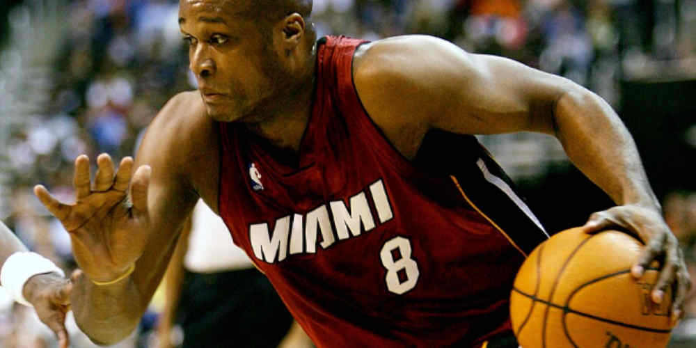 Antoine Walker in the colors of Miami