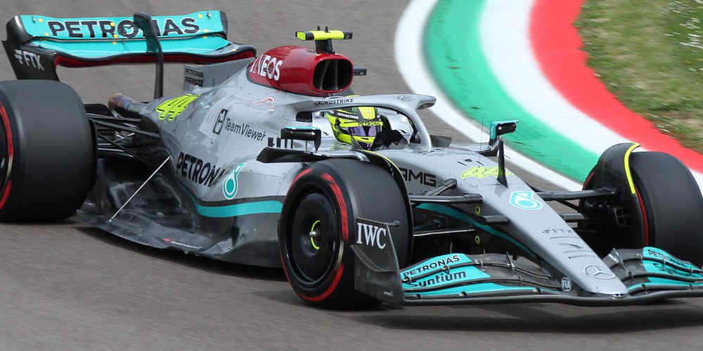 Lewis Hamilton in 2022