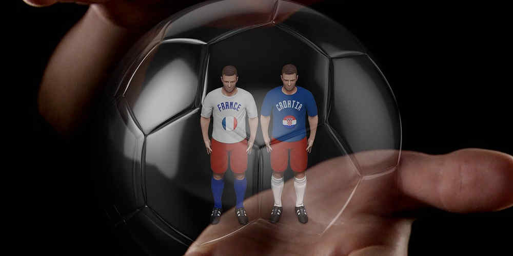 Croatia vs France World Cup Mood image