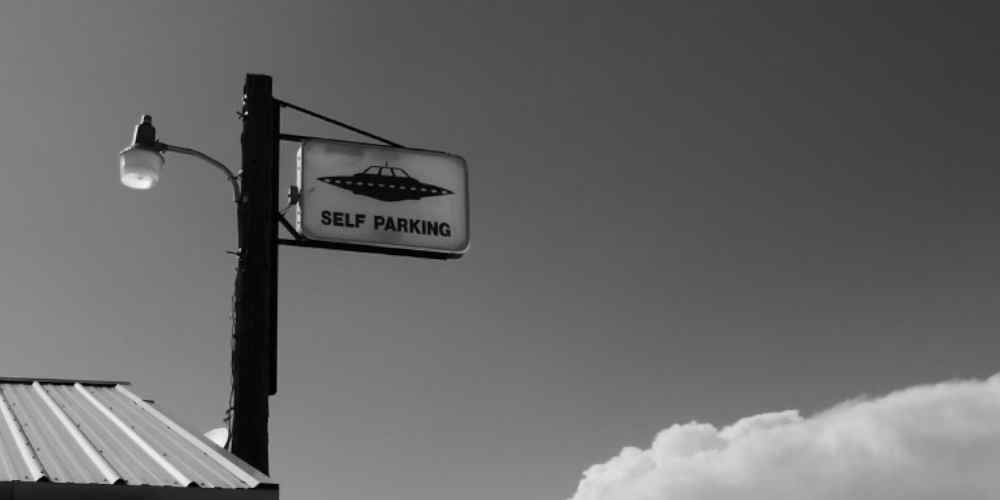 UFO parking sing