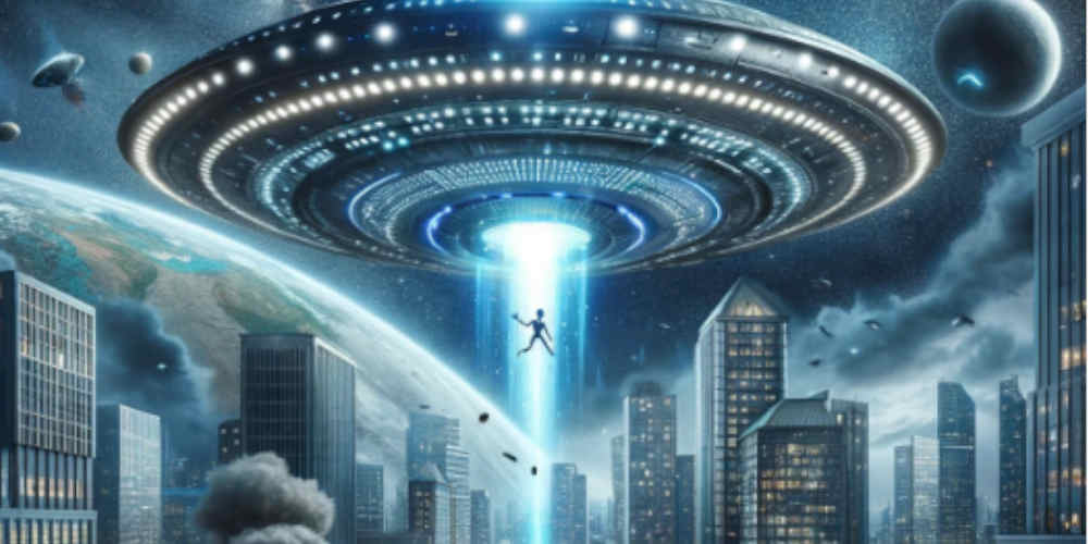 funny image of the UFO appearance you must bet on