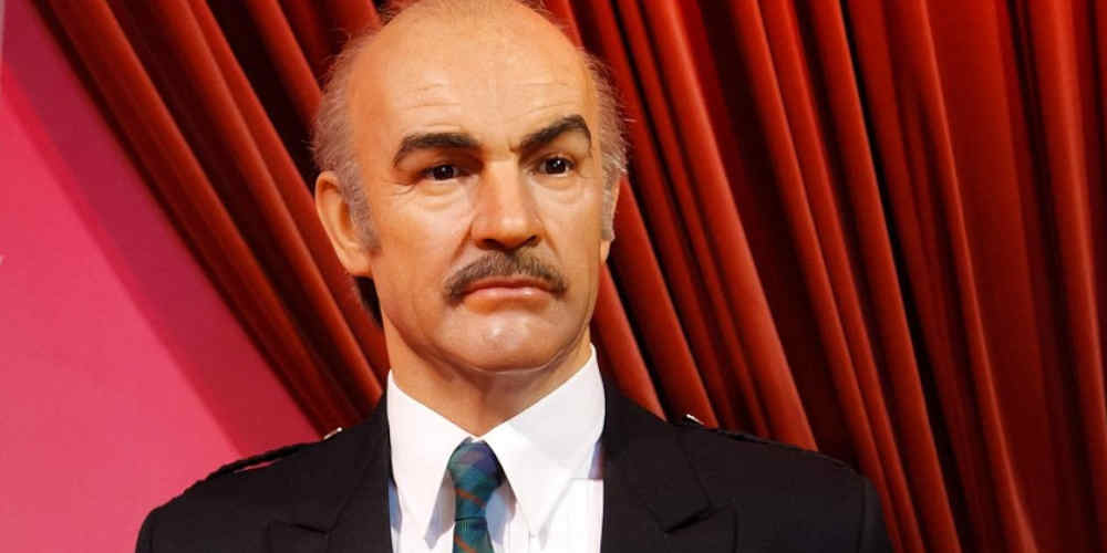 Sean Connery as James Bond Wax Figure