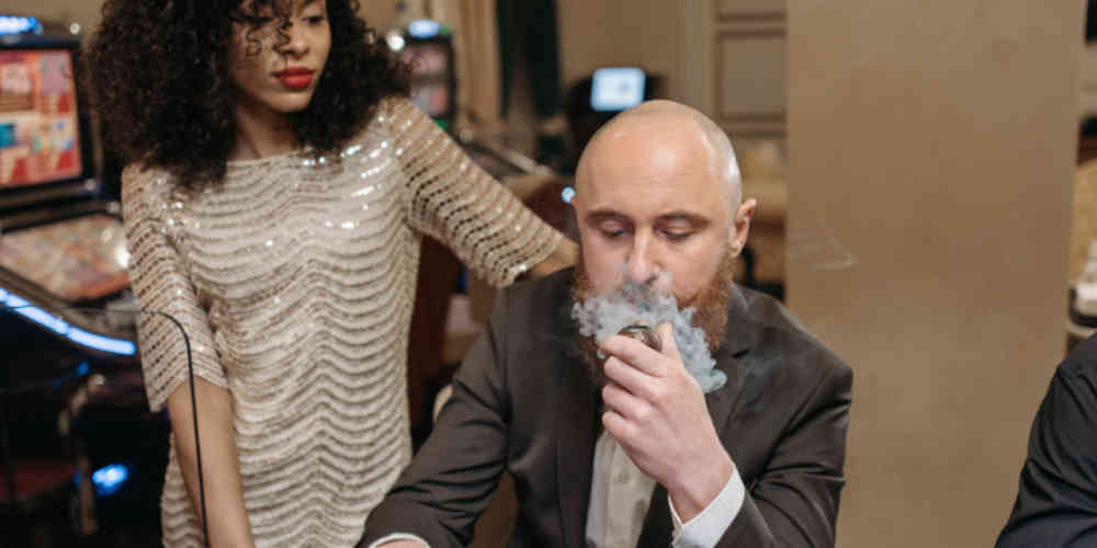 piss-off a casino by smoking