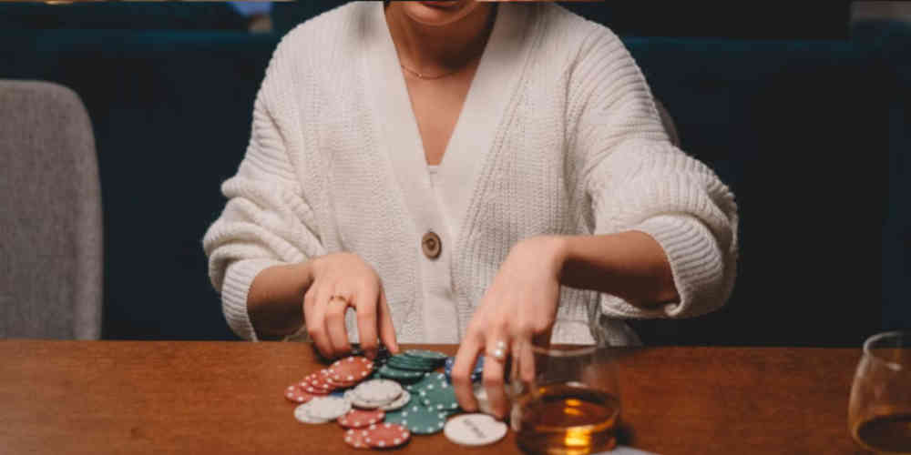 talk to teenagers about gambling while playing poker