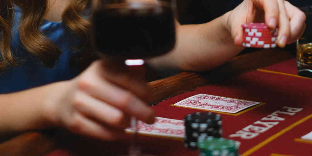 21st Birthday at the Casino table
