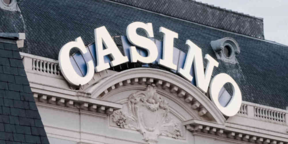 American casino sign