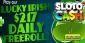 Look Into the Lucky Irish $217 Daily Freeroll at Slotocash Today