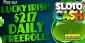 Look Into the Lucky Irish $217 Daily Freeroll at Slotocash Today