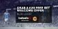 Get a £20 free bet with thanks to the Betsafe Sportsbook Welcome Offer
