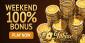 100% Deposit Match Bonus at Jubise Casino This Weekend