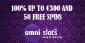 €300 Plus 50 Free Spins Wait for You with the First Deposit Bonus Code at Omni Slots