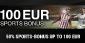 100 EUR Sports Bonus for new customers at READYtoBET