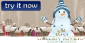 Build a Virtual Snowman and Receive 50 Free Spins at Golden Riviera Casino
