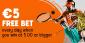 Free Bet Every Day: Win at 5.00 or Bigger With 888sport