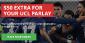 Champions League Parlay Promo at Intertops – Get $50 Extra