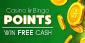 Vegas Crest Casino Free Cash Prizes: Win cash prizes of up to $1,000
