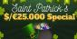 CyberBingo’s St Patrick’s $25K Special: Win Amazing Prizes!