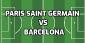 Paris Saint Germain vs Barcelona Champions League Betting Markets