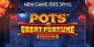 Strike Gold with Pots of Great Fortune Free Spins at Everygame Poker