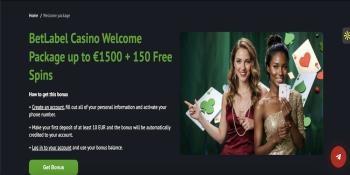 BetLabel Casino Welcome Package