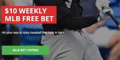 Weekly MLB Free-Bet at Everygame: Enjoy $10 Free Bet