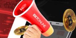 Bitcoin Referral Bonus at betOnline Sportsbook – Triple Points + $50 Cash