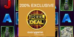 Crack the Briefcase with THE REEL DEAL! Slot Bonus at Everygame Casino Classic