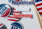 Republican Debate Summary – 2024 GOP Candidate Odds Change