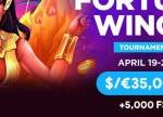 Fortune Wings Tournament at CyberBingo: Win $35,000!