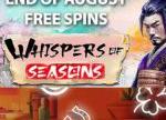 Catch the Fall Breeze with the Whisper of Seasons Free Spins at SlotoCash Casino