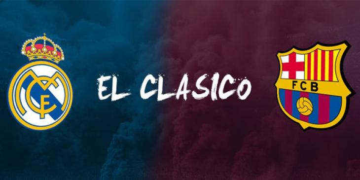 Place your Bet on the First El Classico Match this Season with Bet365!
