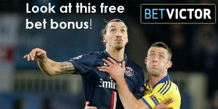 Bet £25 on Tuesday’s Matches and Get £5 Free Champions League Bet on Wednesday at BetVictor!