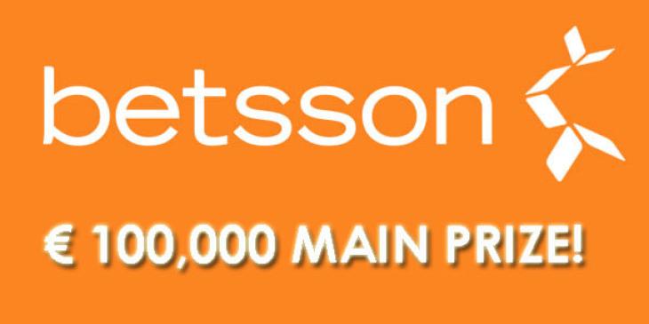 Find the Best Loyalty Program and Win EUR 100,000 at Betsson Casino!
