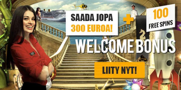 Valitse ensitalletusbonus Casino Cruise maalis-juhlia kevään! (FIN)