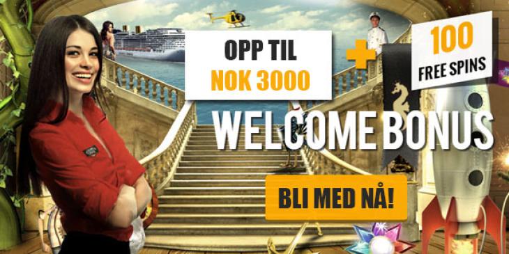 Velg en første innskuddsbonus hos Casino Cruise i mars og feire våren! (NOR)