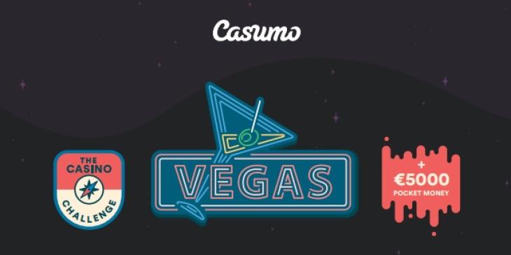 Win a Vegas Trip with Money to Spend as Much as €5,000 at Casumo!