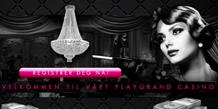 £ 30 000 Velkomstpakke! Spill hos Play Grand Casino med den beste norsk casino bonus de har! (NOR)