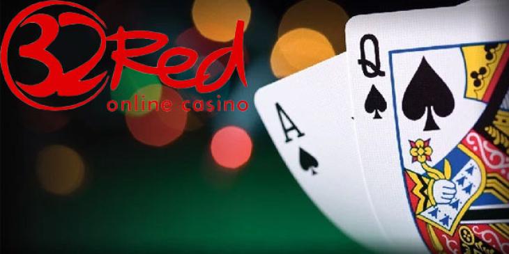 Earn Serious Cash Prizes Playing Blackjack at 32Red Casino!