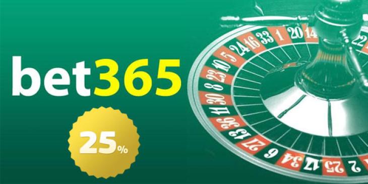 Earn Cash Back on Casino Deposits With Bet365 Casino!