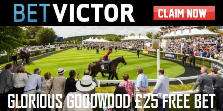 Enjoy the GBP 25 Free Bet for BetVictor Sportsbook’s Goodwood Promotion
