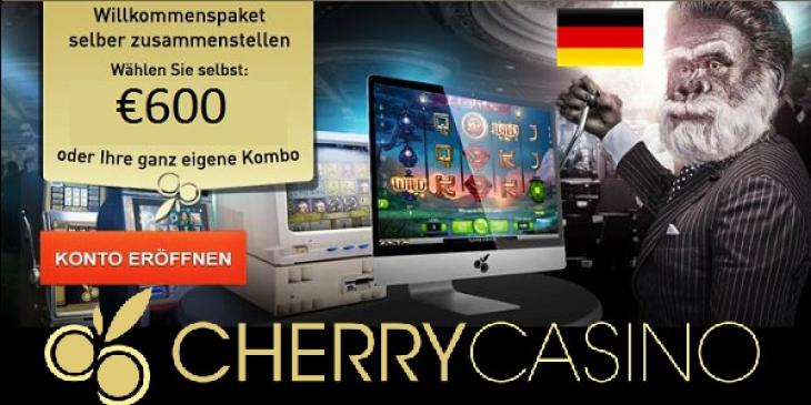 Win up to EUR 600 with New Cherry Casino German Welcome Packages