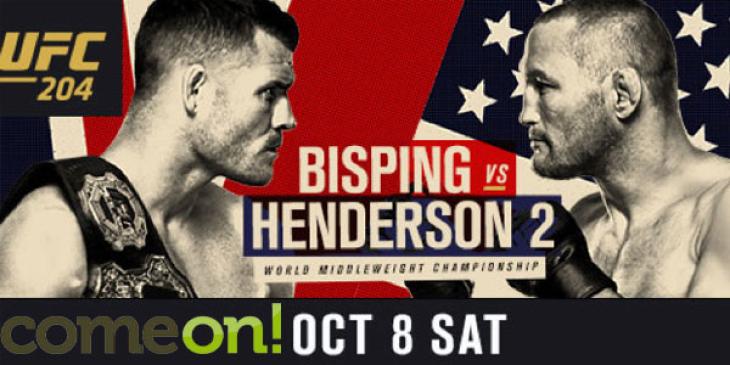 ComeOn! Sports is Offering an Amazing New Offer for Betting on UFC 204!