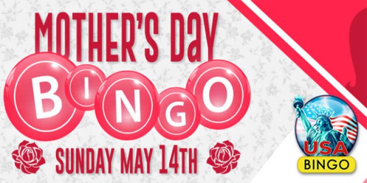 Earn Some Massive Internet Bingo Cash Prizes This Mothers Day at CyberBingo!