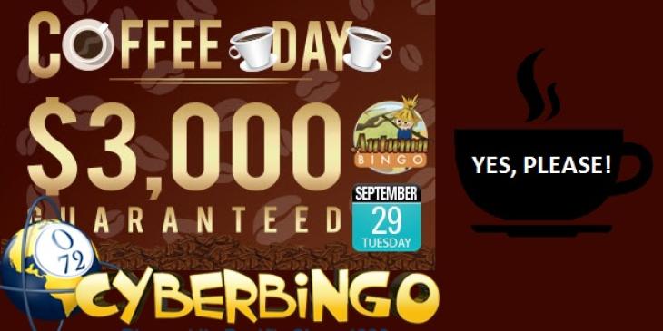 Taste International Coffee Day with CyberBingo!