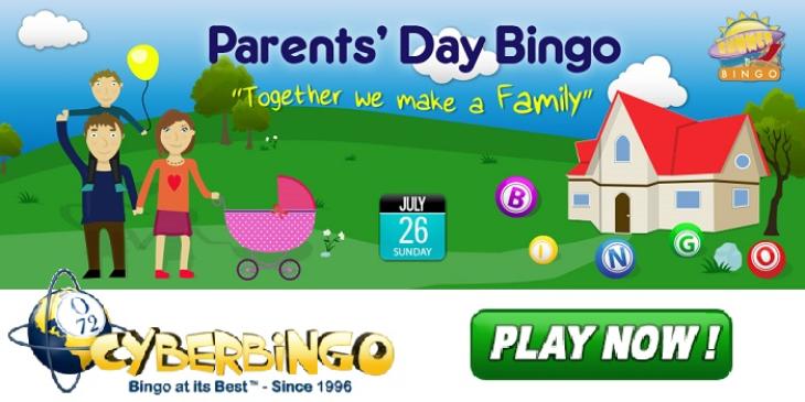 Lucrative Prizes at CyberBingo’s Parents’ Day Bingo