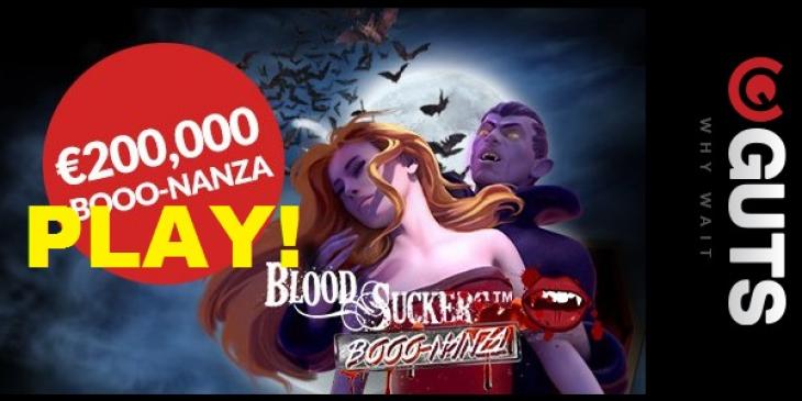 Win up to €20,000.00 from the GUTS Casino Blood Suckers Booo-nanza!