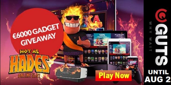 Win Awesome Prizes at GUTS Casino’s EUR 6,000 Giveaway Bonus